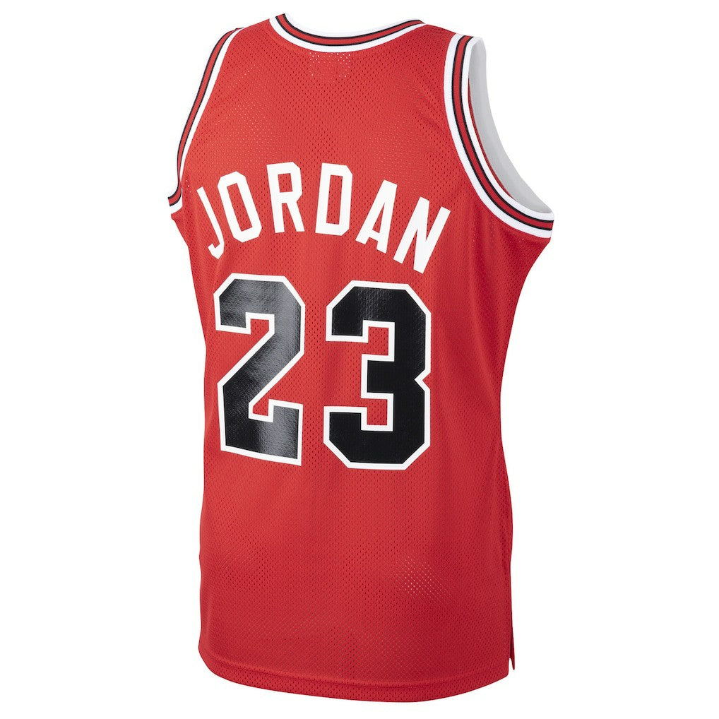 Mitchell & Ness - Michael Jordan Chicago Bulls 1984/85 Hardwood Classics Rookie Authentic Jersey - Red