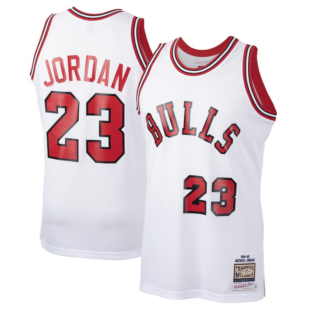 Mitchell & Ness - Michael Jordan Chicago Bulls 1984/85 Hardwood Classics Rookie Authentic Jersey - White
