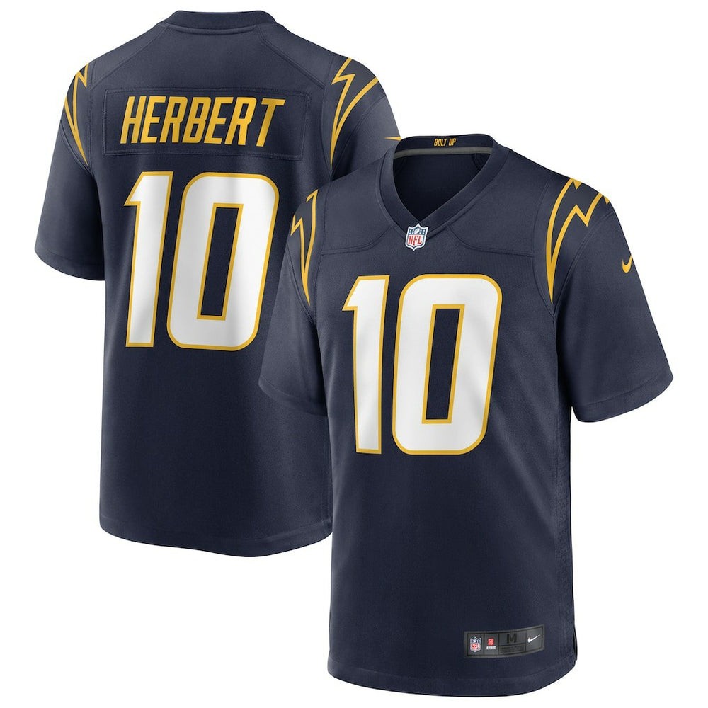 Justin Herbert Los Angeles Chargers Alternate Game Jersey Navy - Nike