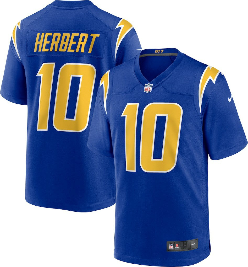 Justin Herbert Los Angeles Chargers Alternate Game Jersey - Royal | NFL Jerseys