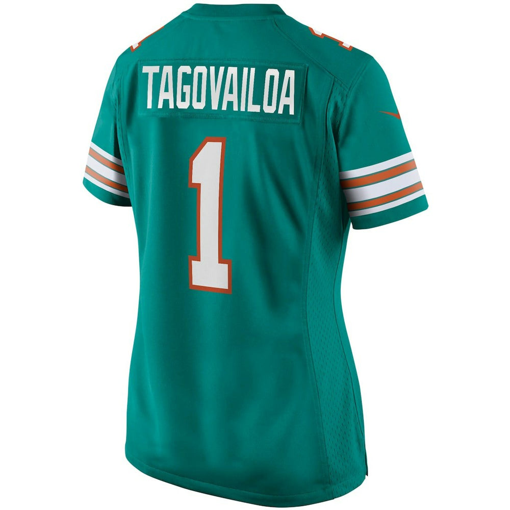 Tua Tagovailoa Miami Dolphins Women's Alternate Game Jersey Aqua - Nike