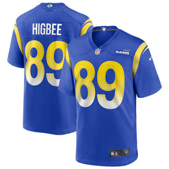 Tyler Higbee Los Angeles Rams Game Player Jersey Royal - Nike