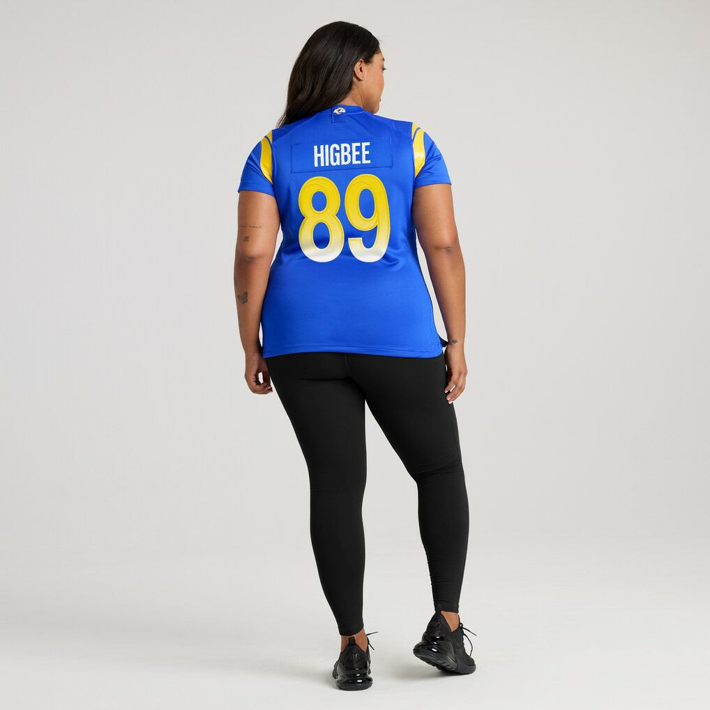 Tyler Higbee Los Angeles Rams Women's Game Player Jersey Royal - Nike
