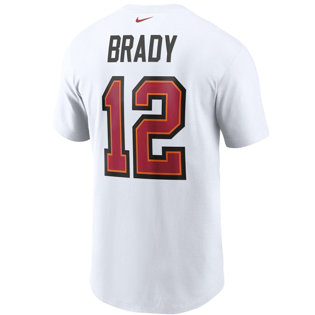 Tom Brady Tampa Bay Buccaneers Name & Number T-Shirt White - Nike