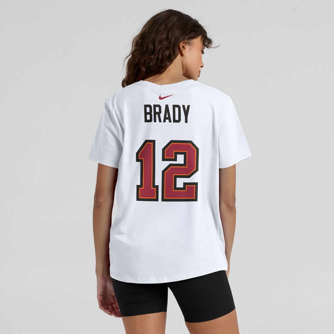 Tom Brady Tampa Bay Buccaneers Women's Name & Number T-Shirt White - Nike