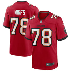 Tristan Wirfs Tampa Bay Buccaneers Player Game Jersey Red - Nike