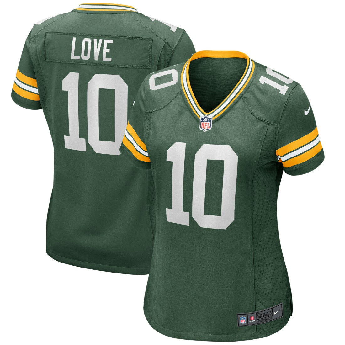 Jordan Love Green Bay Packers Women's Game Jersey Green - Nike