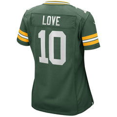 Jordan Love Green Bay Packers Women's Game Jersey Green - Nike