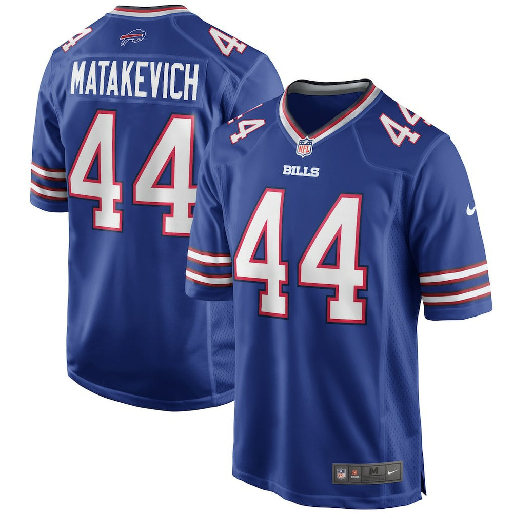 Tyler Matakevich Buffalo Bills Game Player Jersey Royal - Nike