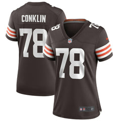 Jack Conklin Cleveland Browns Women's Player Game Jersey Brown - Nike
