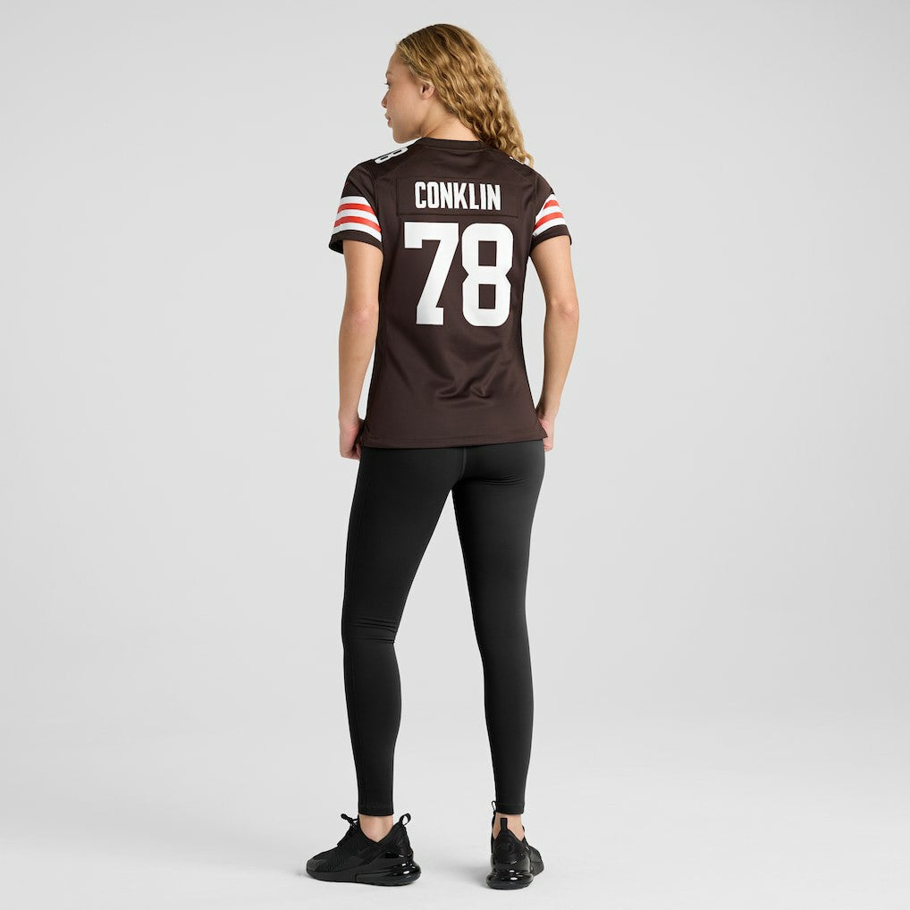 Jack Conklin Cleveland Browns Women's Player Game Jersey - Brown | NFL Jerseys