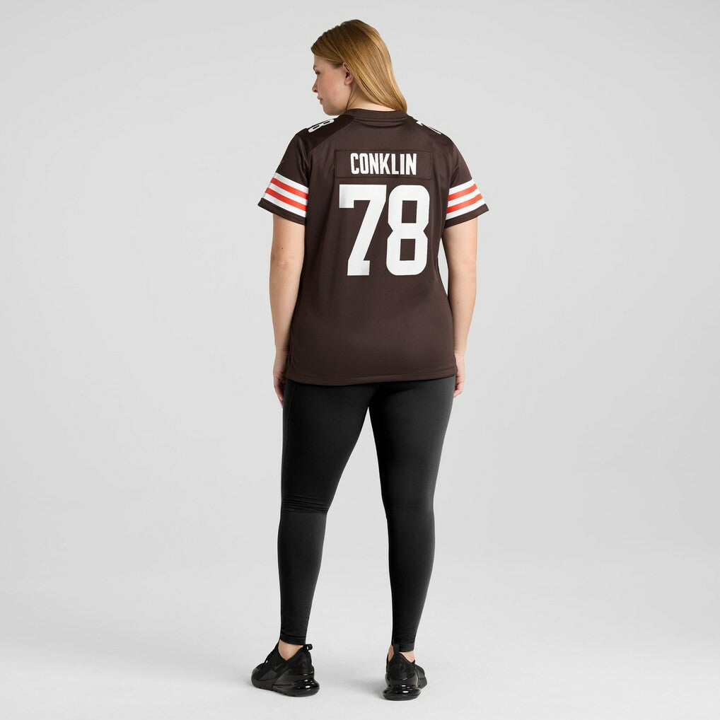Jack Conklin Cleveland Browns Women's Player Game Jersey - Brown | NFL Jerseys