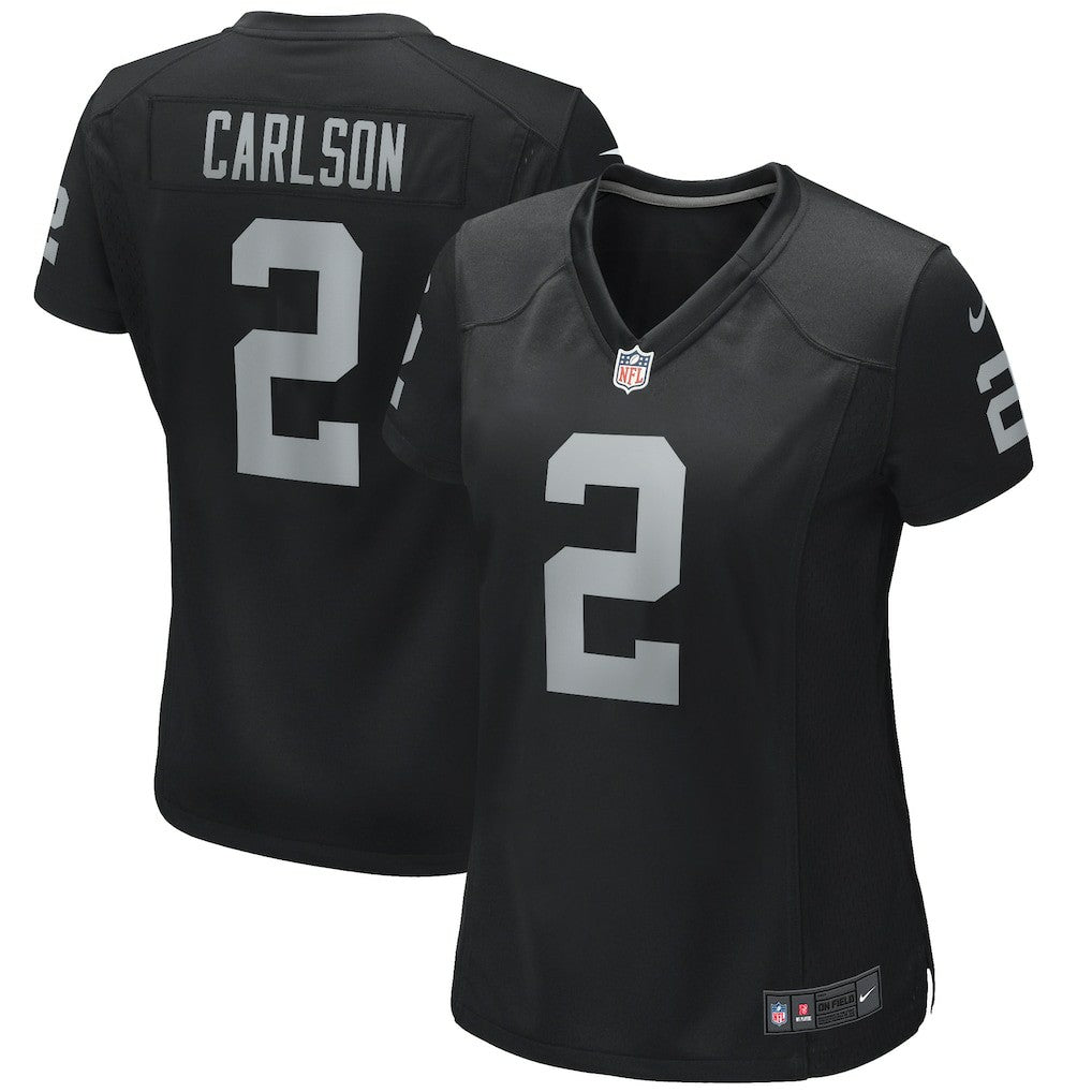 Daniel Carlson Las Vegas Raiders Women's Player Game Jersey Black - Nike