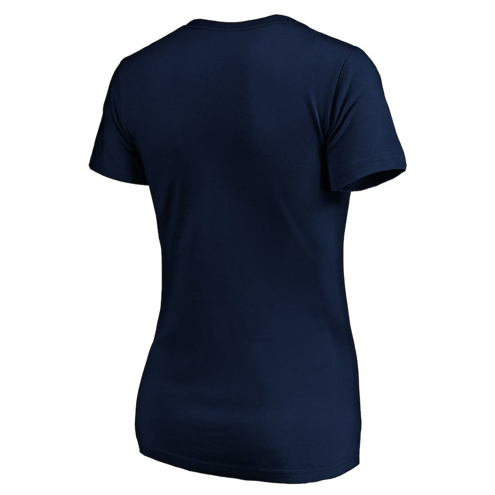 NBA - Indiana Pacers Women's Banner Wave V-Neck T-Shirt - Navy