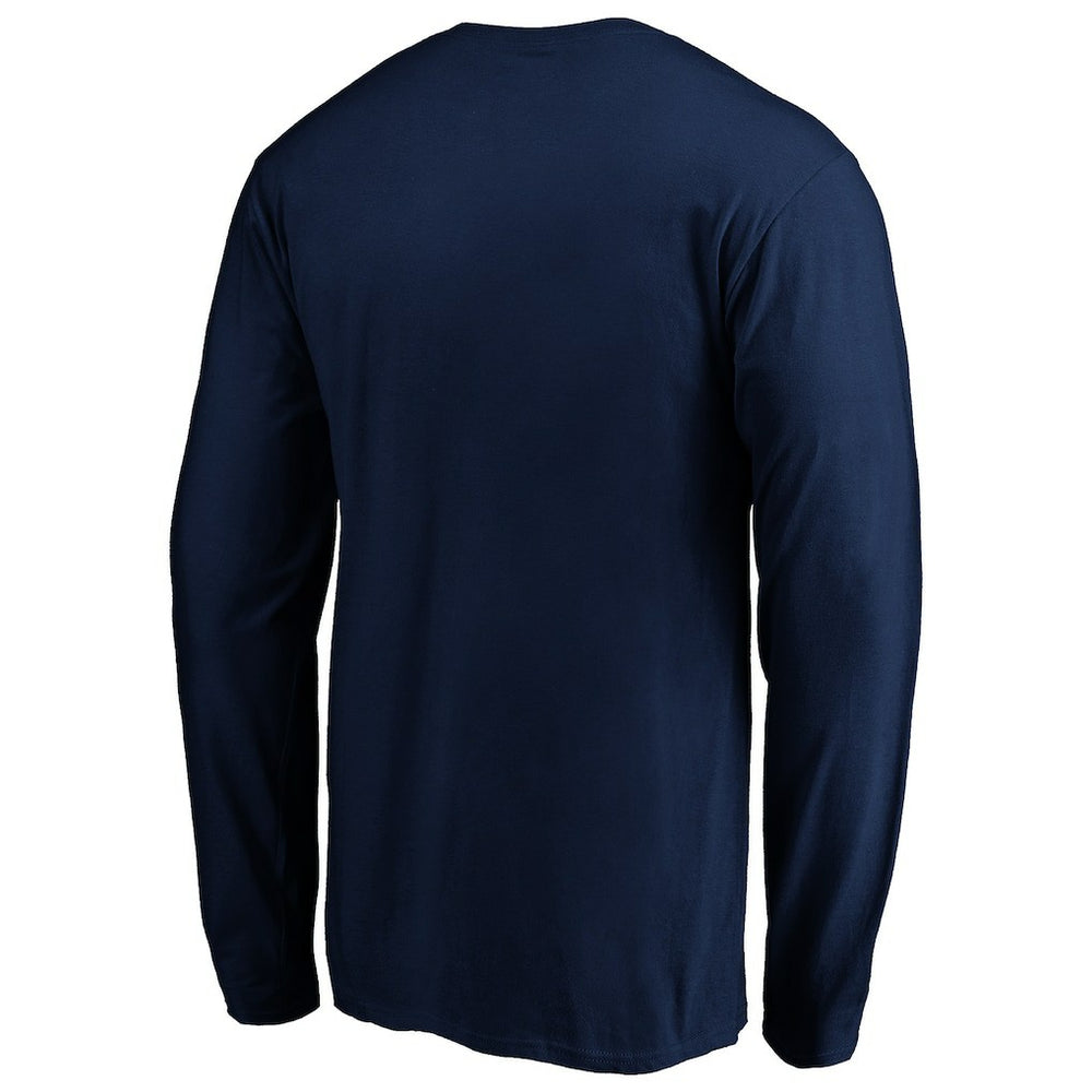 NBA - Chicago Bulls Banner Wave Long Sleeve T-Shirt - Navy