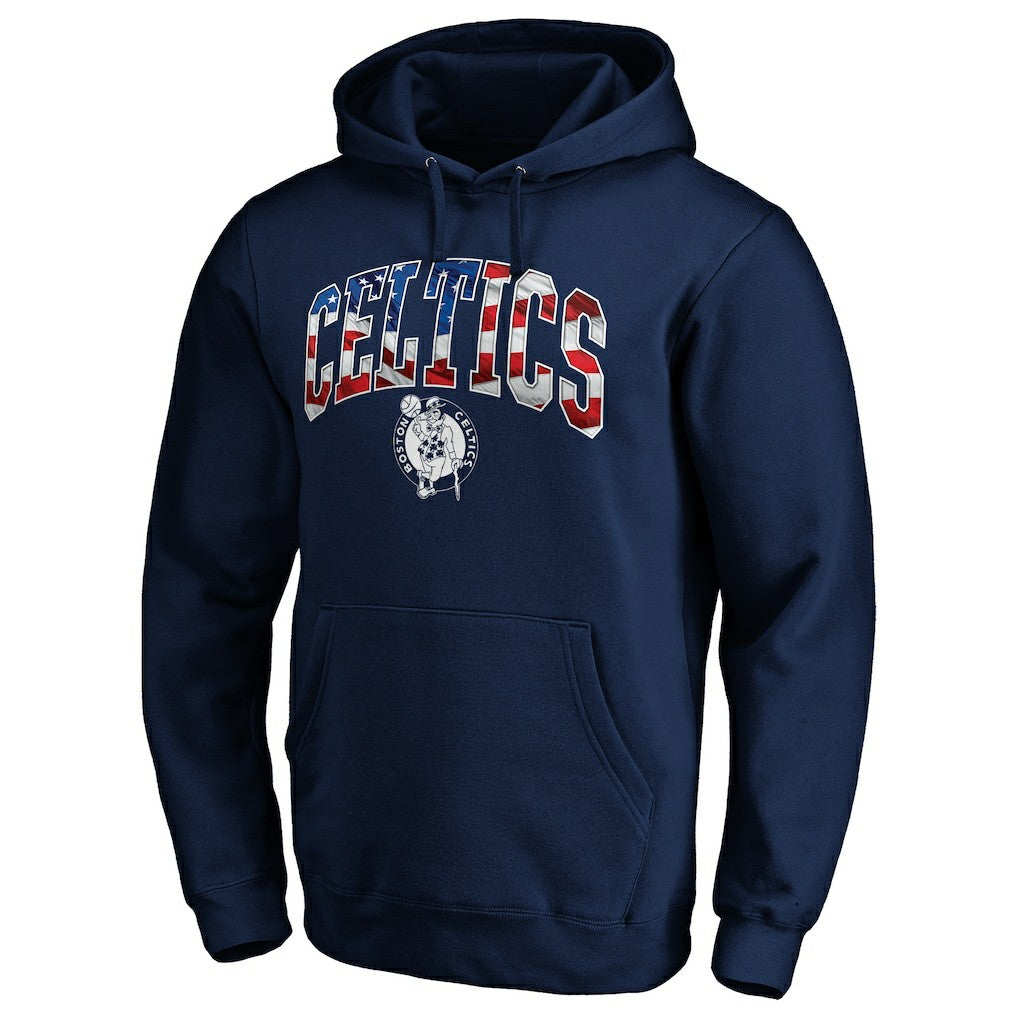 NBA - Boston Celtics Banner Wave Pullover Hoodie - Navy