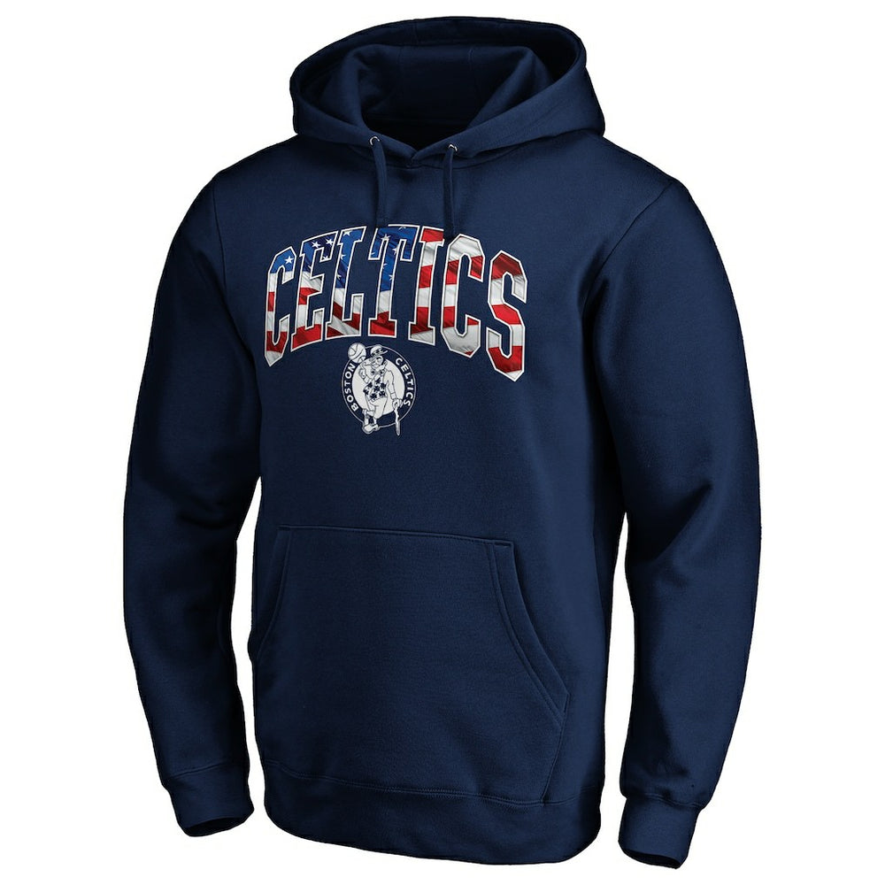 NBA - Boston Celtics Banner Wave Pullover Hoodie - Navy