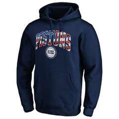 NBA - Detroit Pistons Banner Wave Pullover Hoodie - Navy