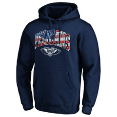 NBA - New Orleans Pelicans Banner Wave Pullover Hoodie - Navy
