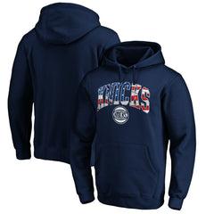 NBA - New York Knicks Banner Wave Pullover Hoodie - Navy