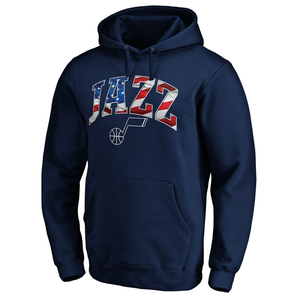 NBA - Utah Jazz Banner Wave Pullover Hoodie - Navy