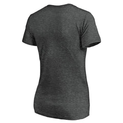 Indianapolis Colts Women's Secondary Logo V-Neck T-Shirt Heather Gray - NFL