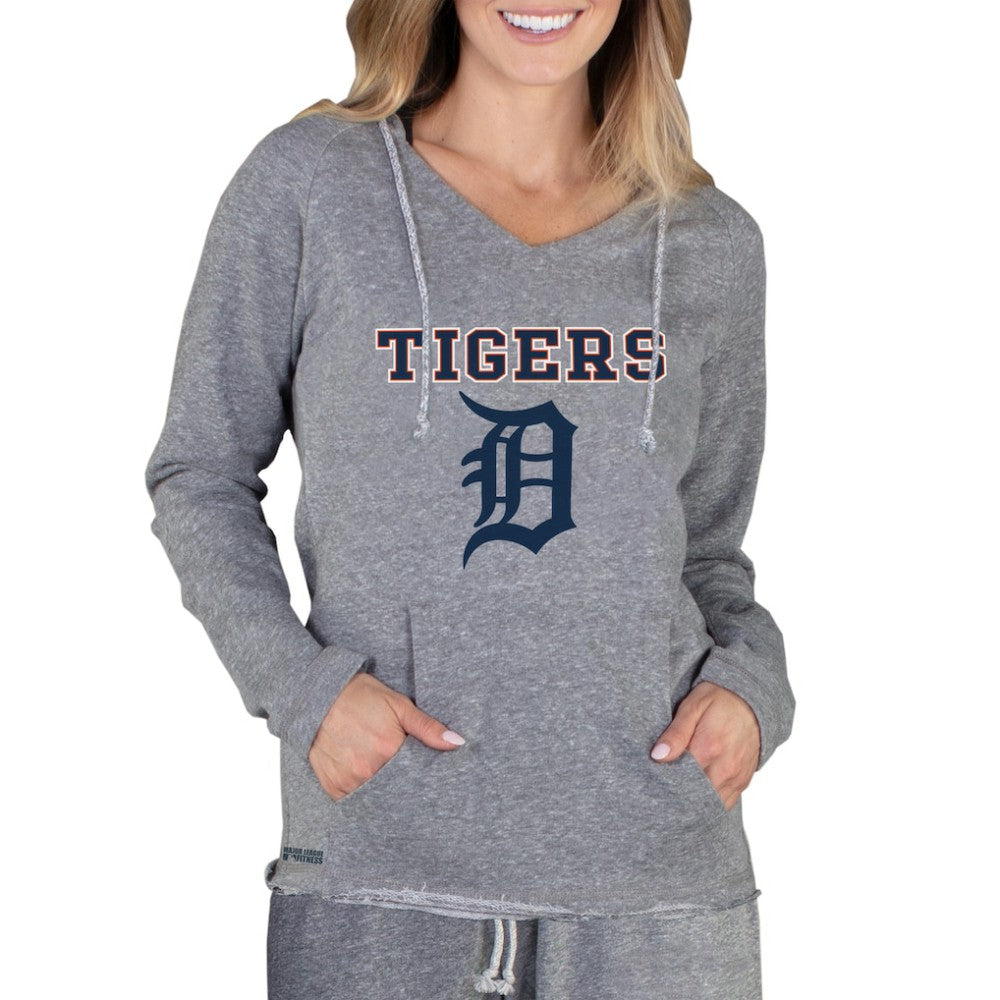 Detroit Tigers Concepts Sport Women's Mainstream Terry Long Sleeve Hoodie Top for sale