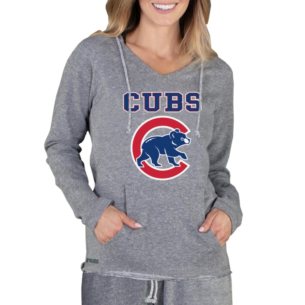 Chicago Cubs Concepts Sport Women's Mainstream Terry Long Sleeve Hoodie Top discount