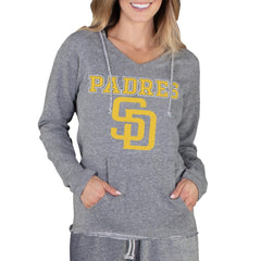 San Diego Padres Concepts Sport Women's Mainstream Terry Long Sleeve Hoodie Top for sale