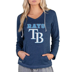 Tampa Bay Rays Concepts Sport Women's Mainstream Terry Long Sleeve Hoodie Top Sale