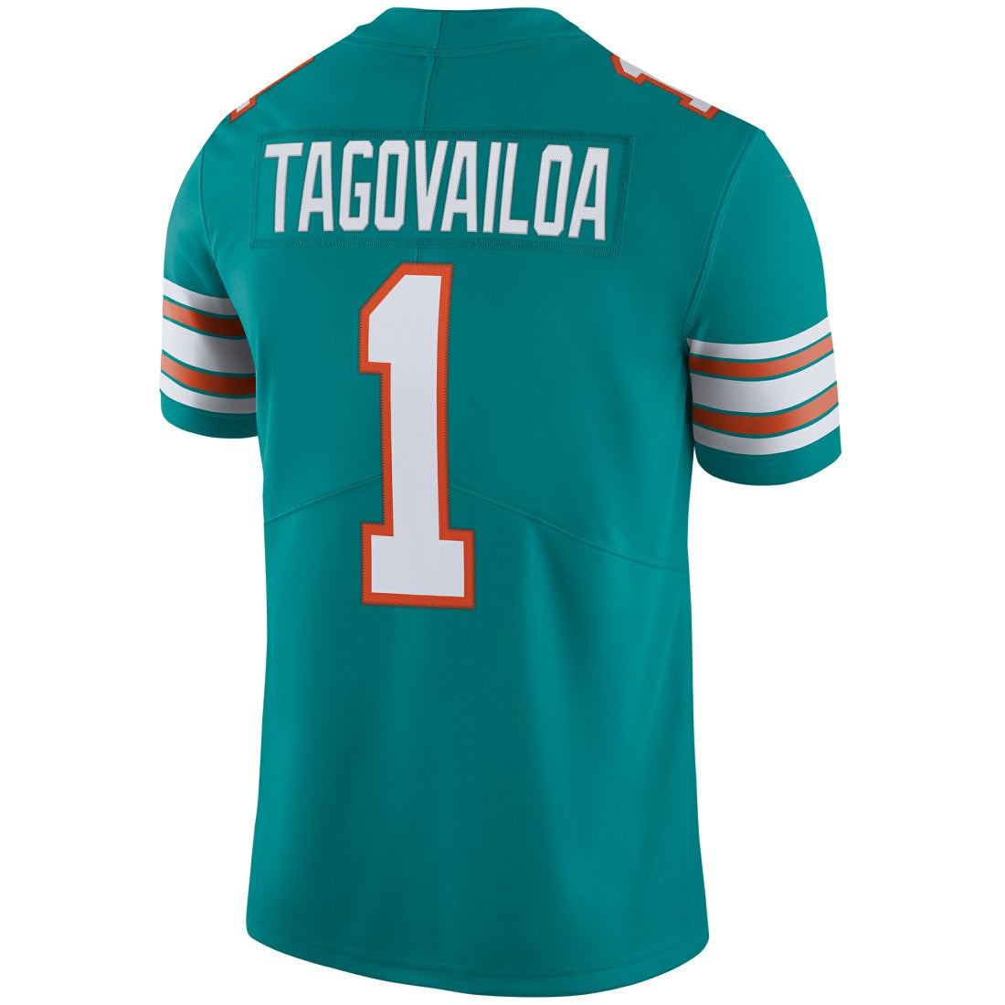 Tua Tagovailoa Miami Dolphins Alternate Vapor Limited Jersey Aqua - Nike