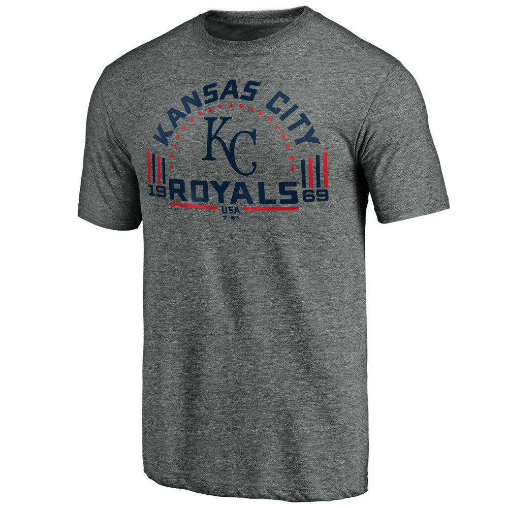 Kansas City Royals Team Freedom Tri-Blend T-Shirt Online
