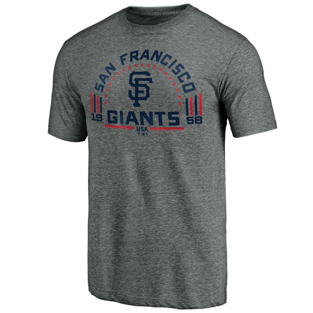 San Francisco Giants Team Freedom Tri-Blend T-Shirt for sale