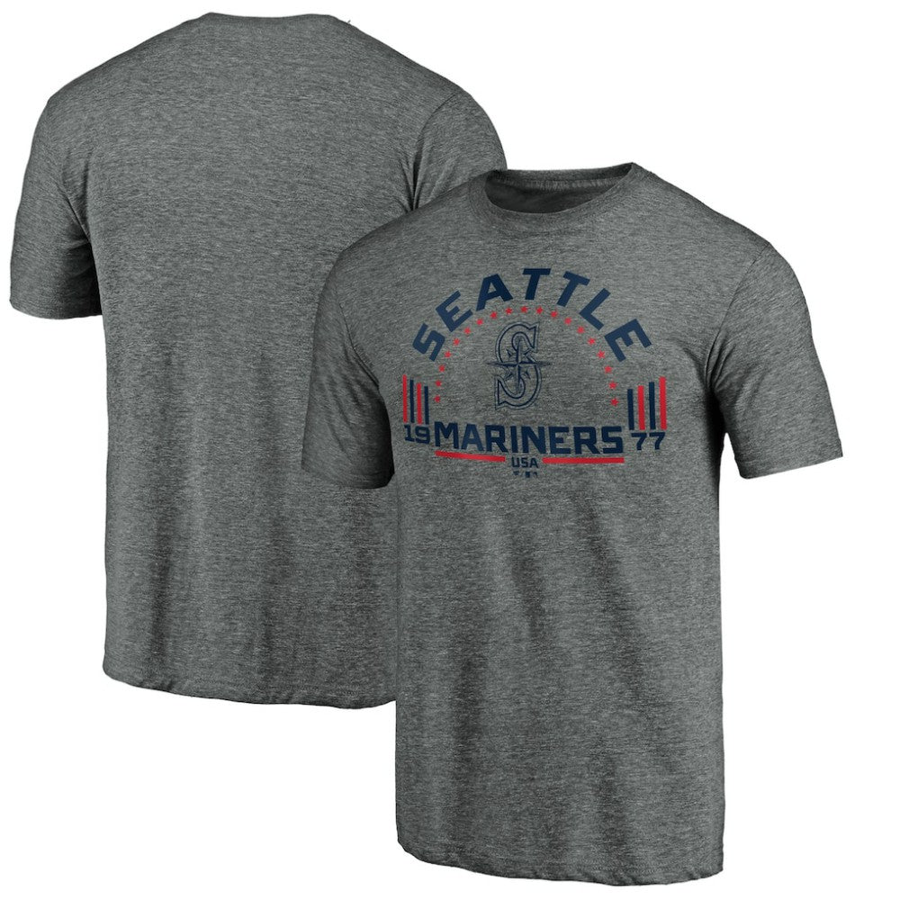 Seattle Mariners Team Freedom Tri-Blend T-Shirt for sale