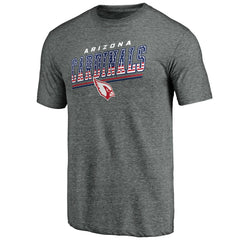 Arizona Cardinals Team Freedom Tri-Blend T-Shirt Gray - NFL