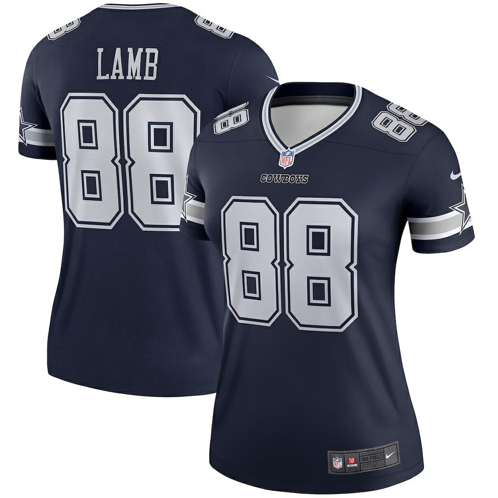 CeeDee Lamb Dallas Cowboys Women's Legend Player Performance Top Navy - Nike