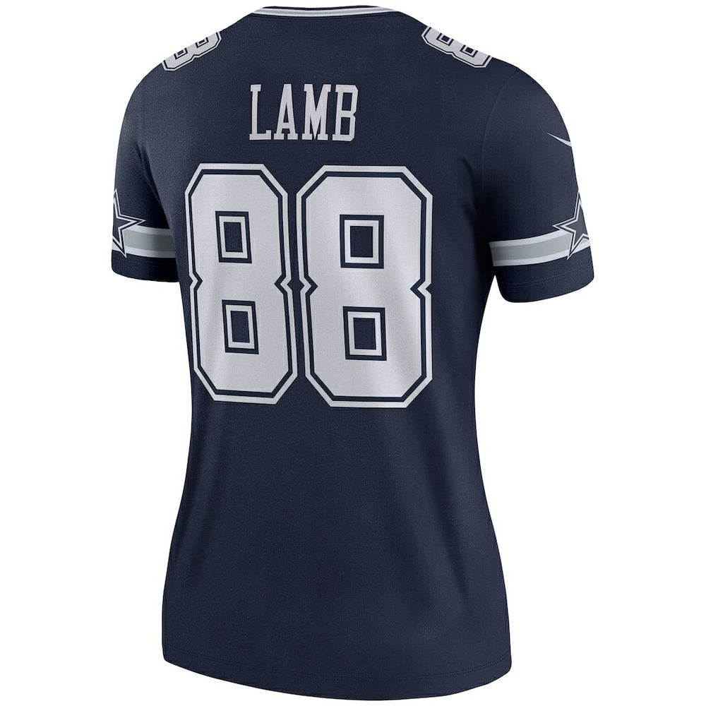 CeeDee Lamb Dallas Cowboys Women's Legend Player Performance Top Navy - Nike