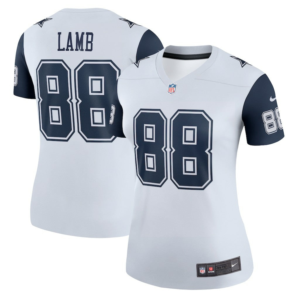 CeeDee Lamb Dallas Cowboys Women's Legend Player Performance Top White - Nike