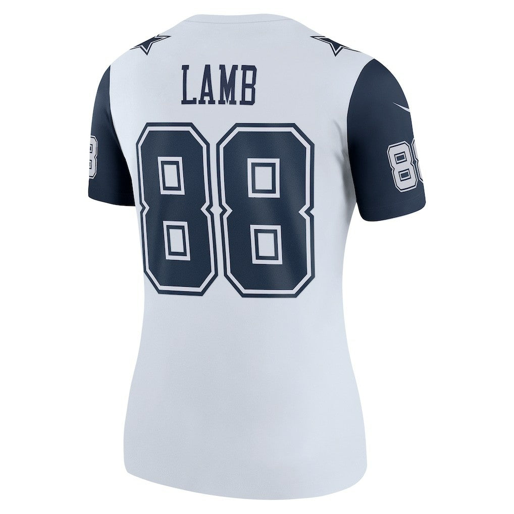CeeDee Lamb Dallas Cowboys Women's Legend Player Performance Top White - Nike