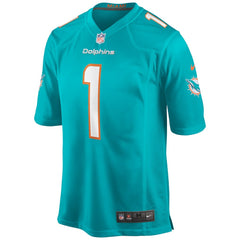 Tua Tagovailoa Miami Dolphins Player Game Jersey Aqua - Nike
