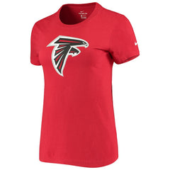 Atlanta Falcons Women's Logo Essential T-Shirt Red - Nike