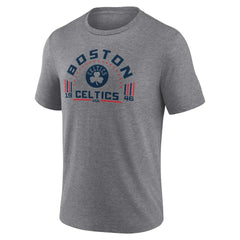 NBA - Boston Celtics Team Freedom Tri-Blend T-Shirt - Gray