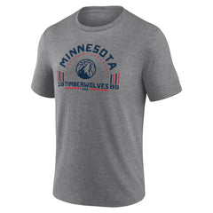 NBA - Minnesota Timberwolves Team Freedom Tri-Blend T-Shirt - Gray