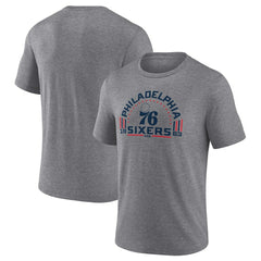 NBA - Philadelphia 76ers Team Freedom Tri-Blend T-Shirt - Gray