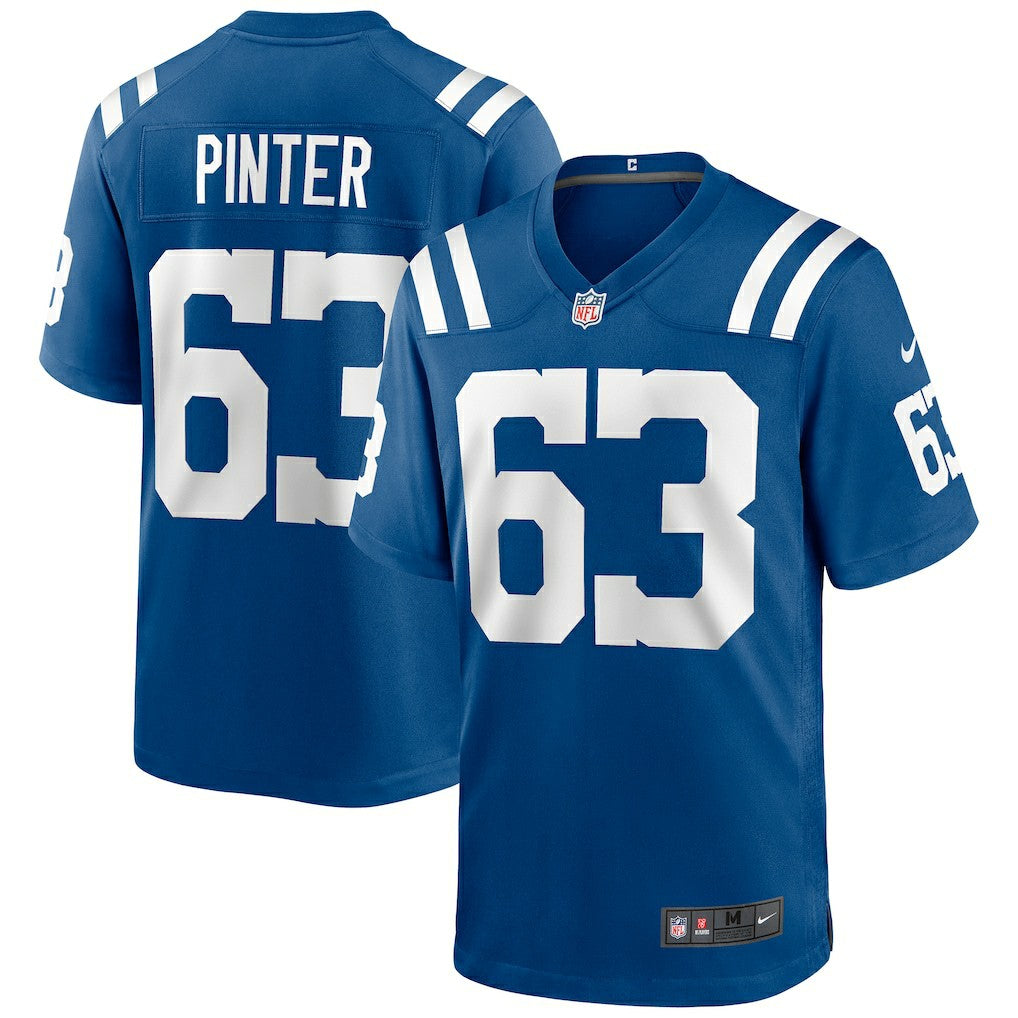 Danny Pinter Indianapolis Colts Game Jersey - Royal | NFL Jerseys
