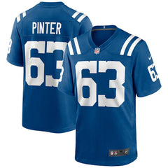 Danny Pinter Indianapolis Colts Game Jersey Royal - Nike