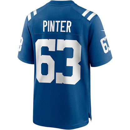 Danny Pinter Indianapolis Colts Game Jersey - Royal | NFL Jerseys