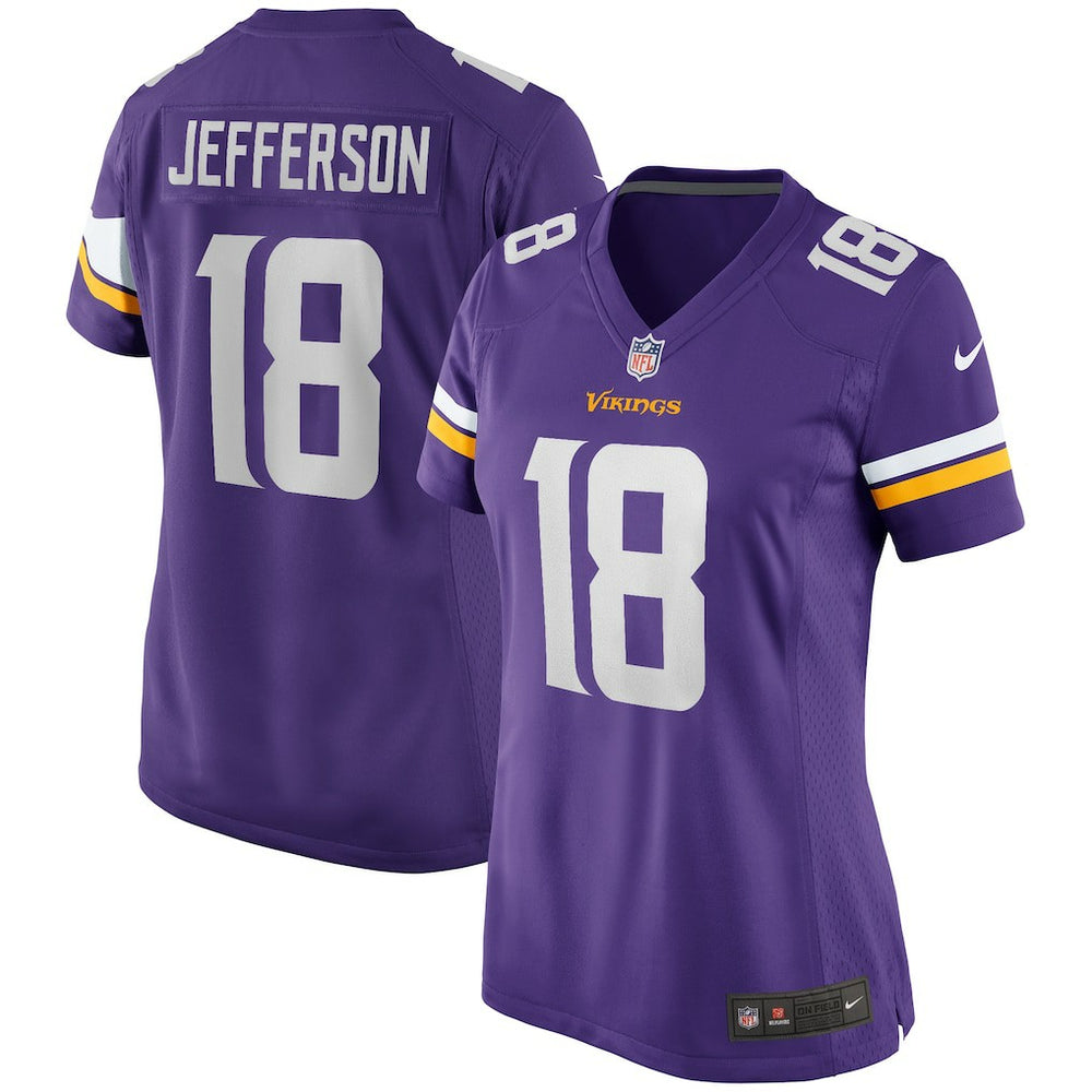 Justin Jefferson Minnesota Vikings Women's Game Jersey Purple - Nike