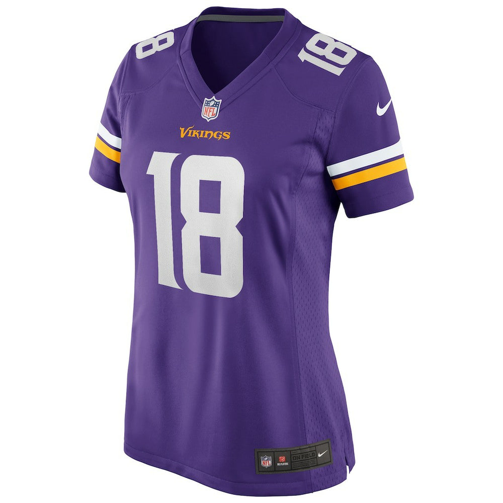 Justin Jefferson Minnesota Vikings Women's Game Jersey Purple - Nike