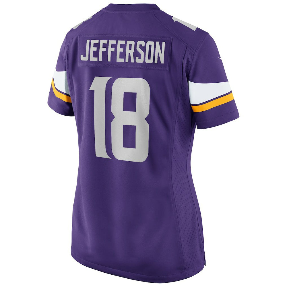 Justin Jefferson Minnesota Vikings Women's Game Jersey Purple - Nike